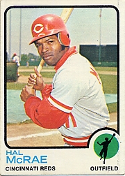 1973 Topps Baseball Cards      028      Hal McRae